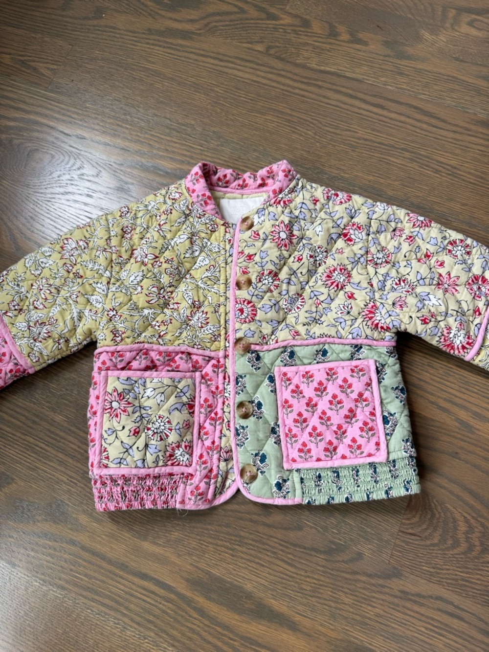 Zara Quilted Floral Jacket - 5T